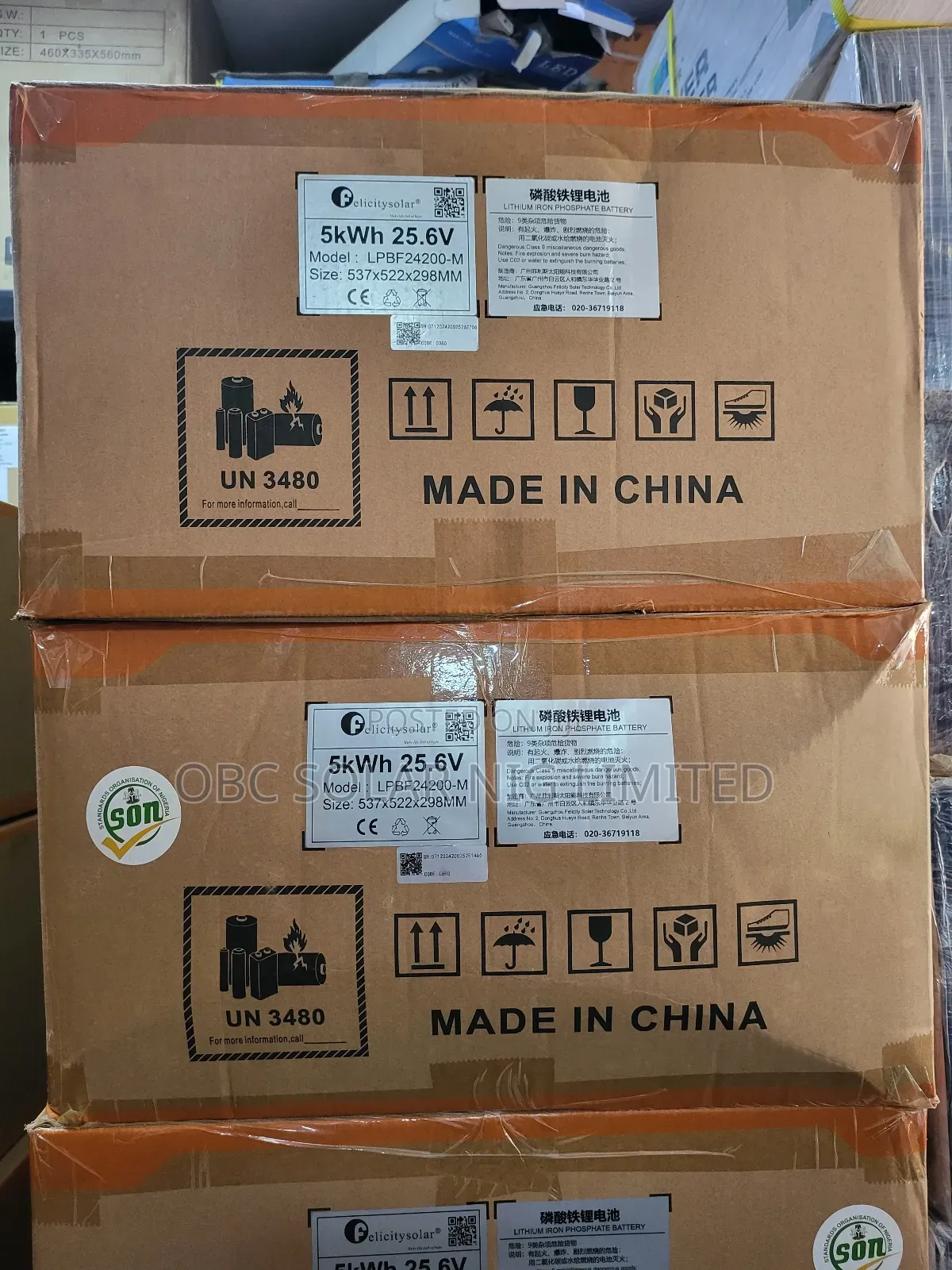 Felicity Lithium Ion Battery