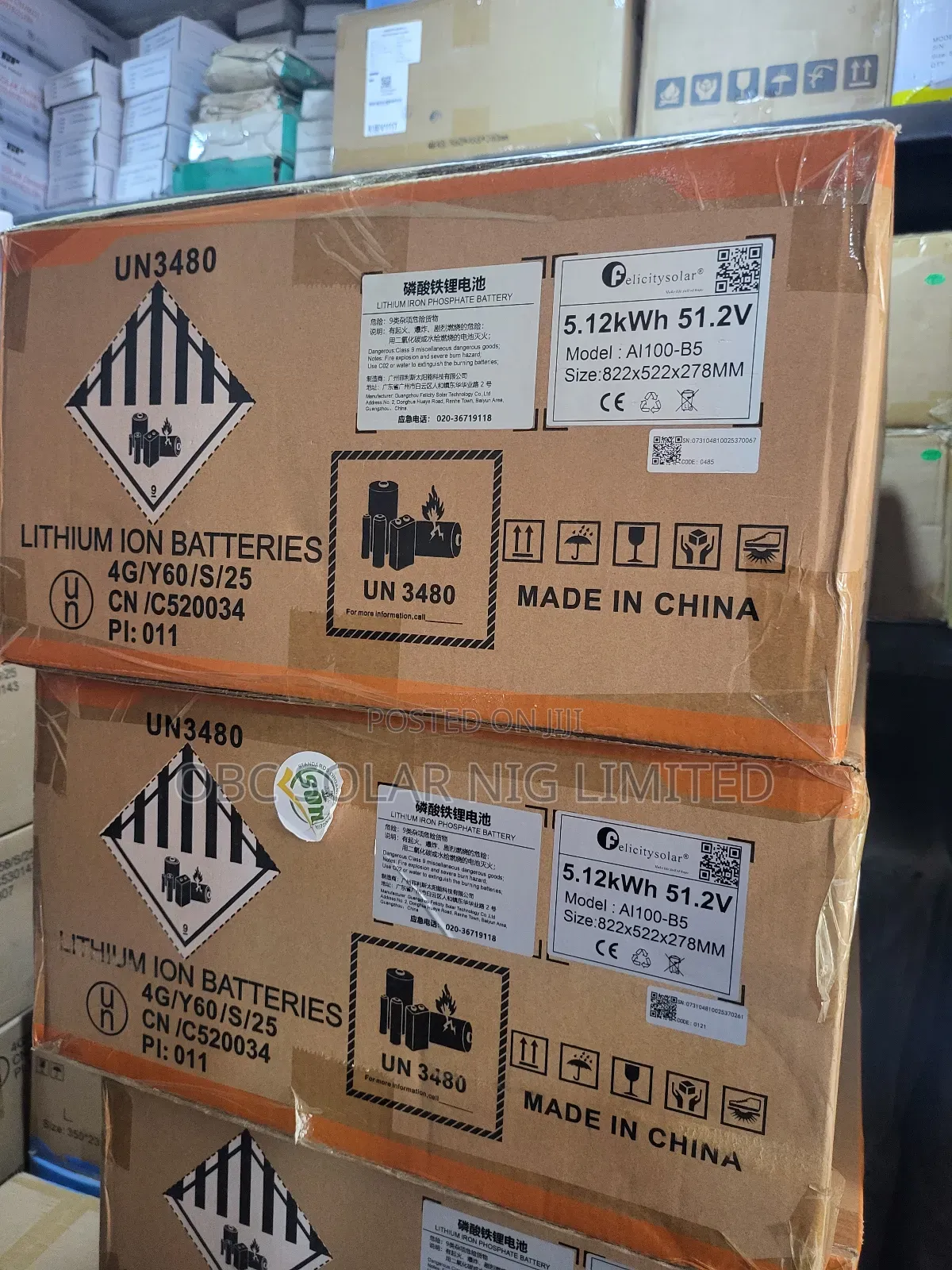Felicity Lithium Ion Battery