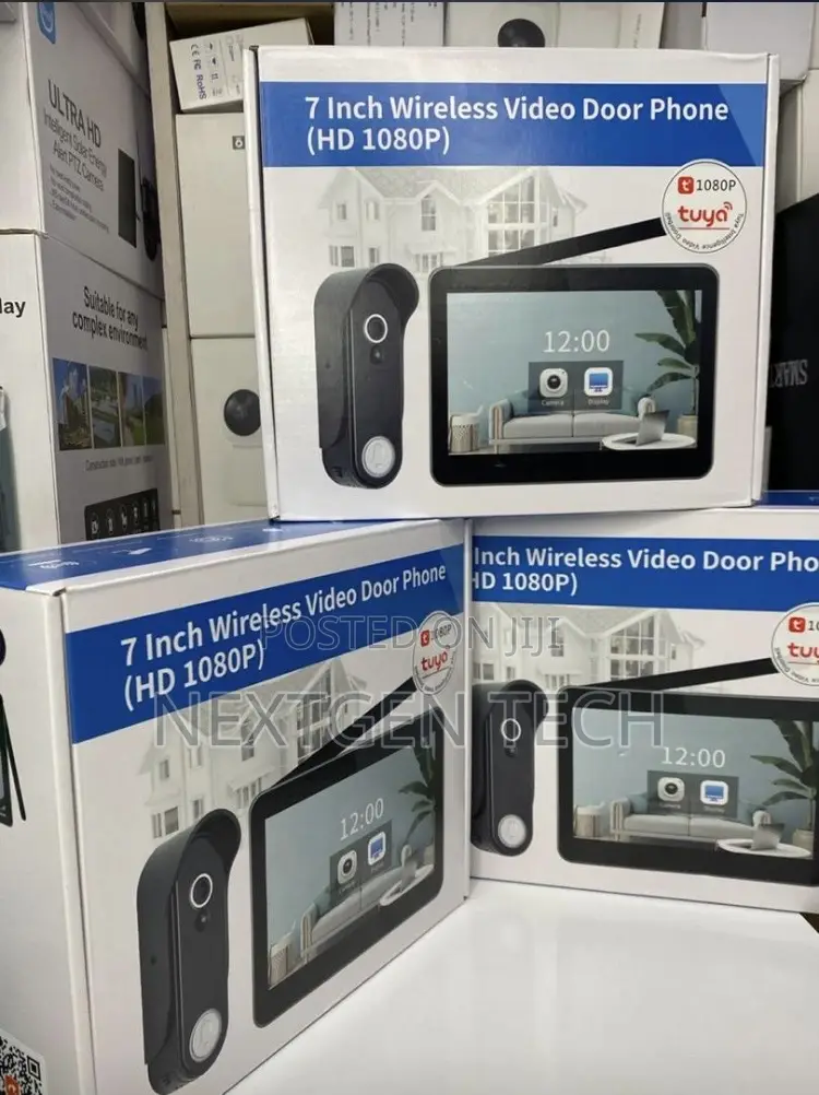 Tuya 1080p Wireless Video Door Phone Intercom System.