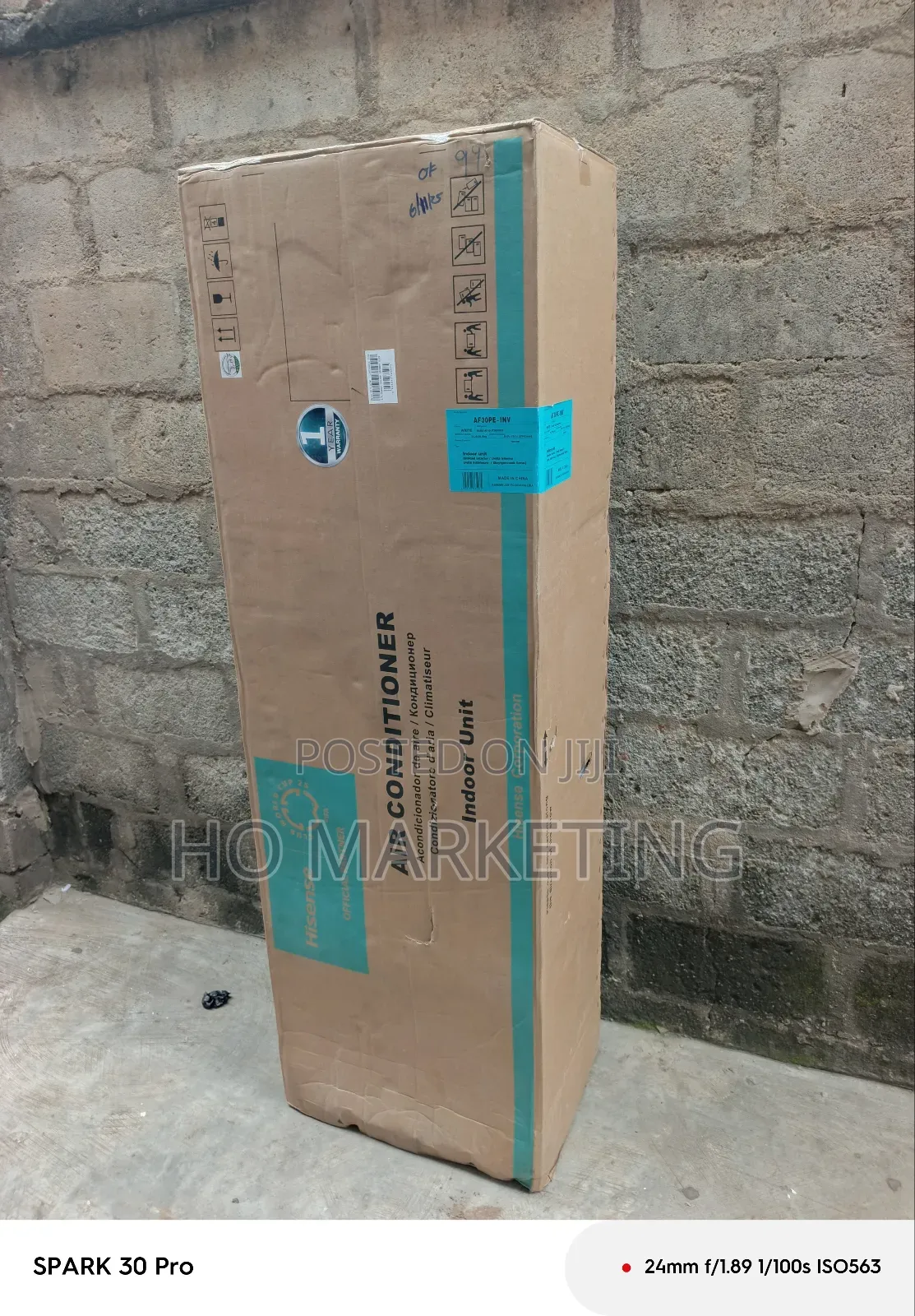 Hisense 3-Ton Smarteco Standing Inverter Ac