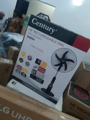 Century Rechargeable Standing Fan 18′′ – Portable Powerful