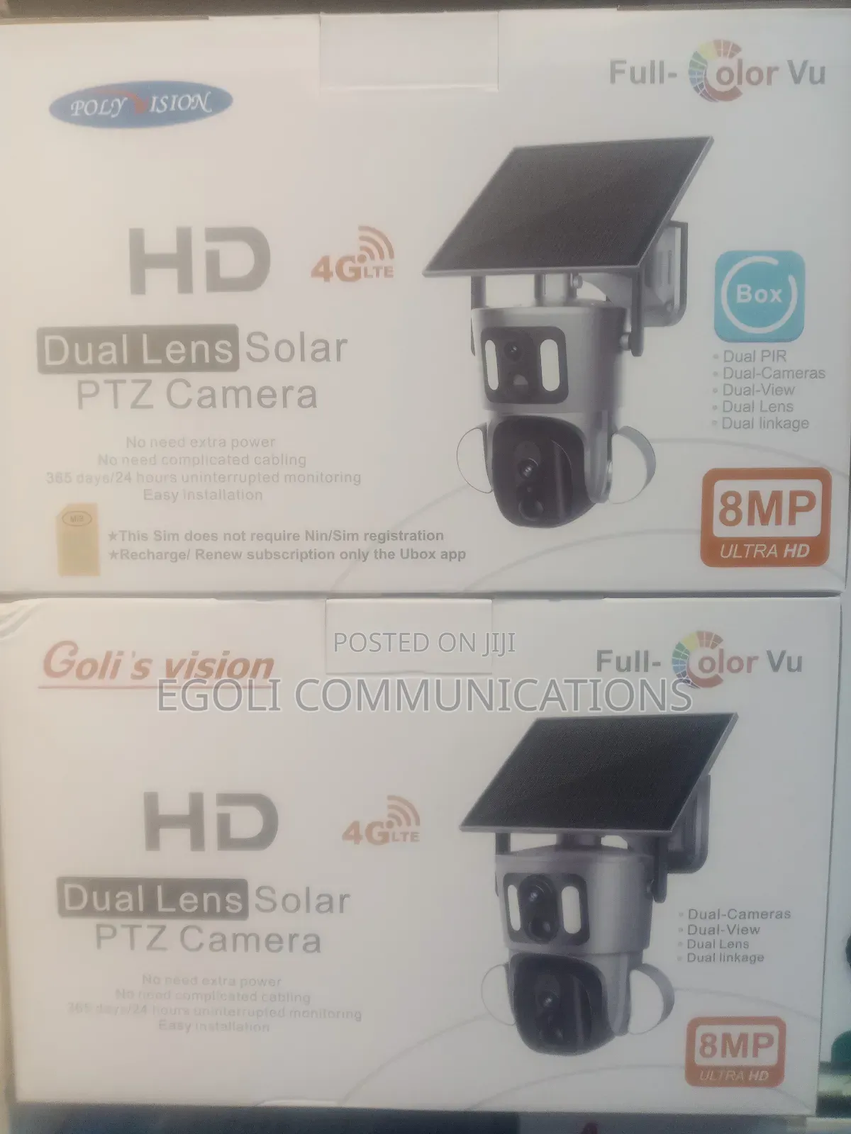 8mp Solar Camera 4g