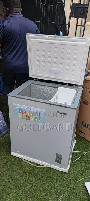 Skyrun 145l Chest Freezer With Basket Storage