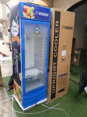 Snowsea 400l Upright Showcase Cooler With Glass Door