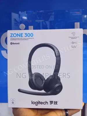 Logitech Zone 300 Wireless Bluetooth Headset Nc Microphone