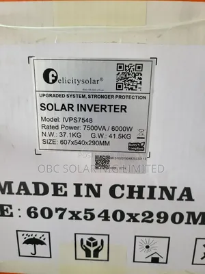 Felicity Solar Inverter 7.5kva 48v