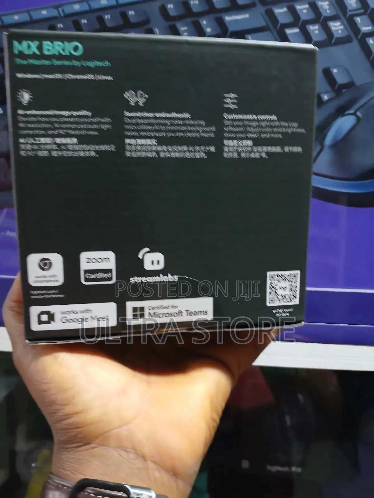 Logitech Mx Brio 4k Ultra Hd Webcam
