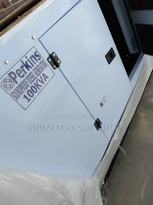 Original Perkins 100kva Soundproof Generator – Immediate Delivery