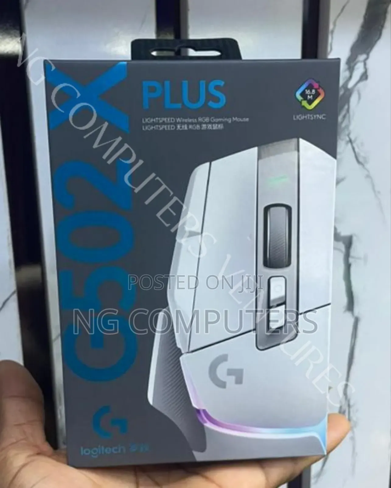 Logitech G502 X Plus-Lightspeed Wireless RGB Gaming Mouse