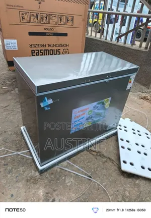 Brand New Snowsea 308litters Chest Freezer>Extenal>Silver Colour>