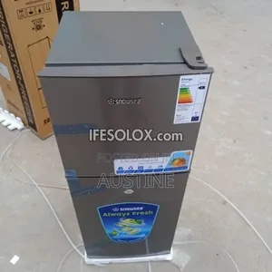 Brand New Snowsea 166litter Double Door Refrigerator>Extenal>Silver>
