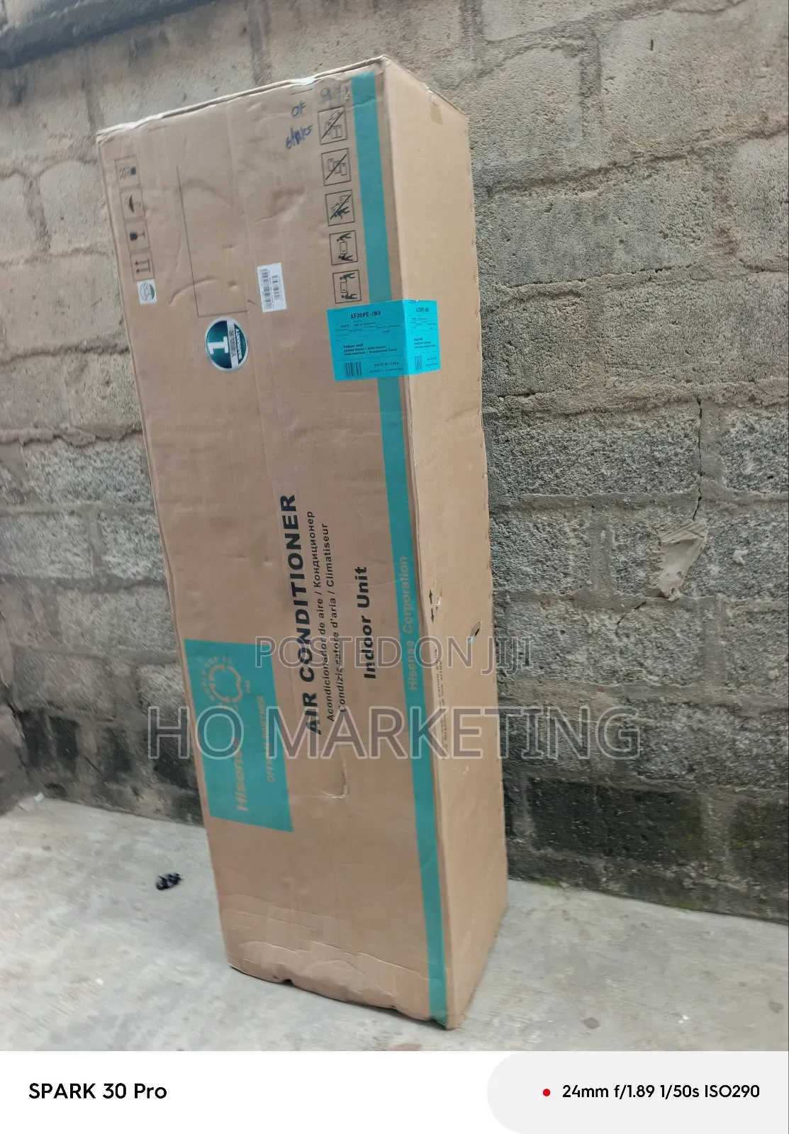 Hisense 3-Ton Standing Ac With Power-Saving Inverter System