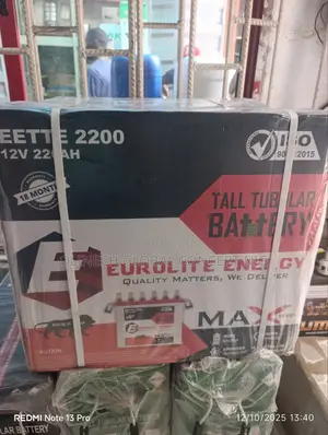 Eurolite Tall Tubular Battery