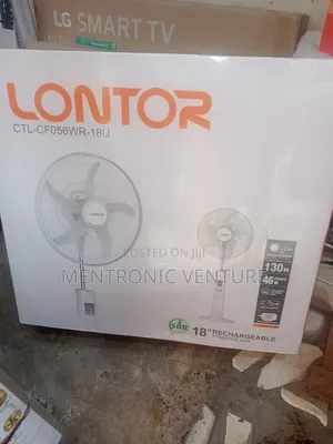 Lontor Rechargeable Fan 18 Digital