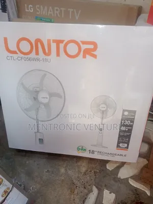 Lontor Rechargeable Fan 18 Digital