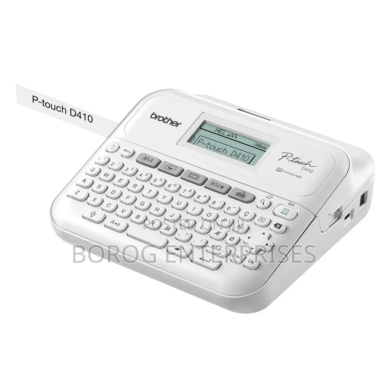 Brother Desktop Pc Connectable Label Printer-Pt-D410