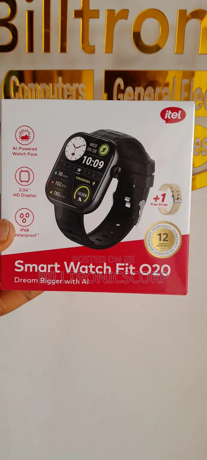 Itel Smart Watch Fit 020