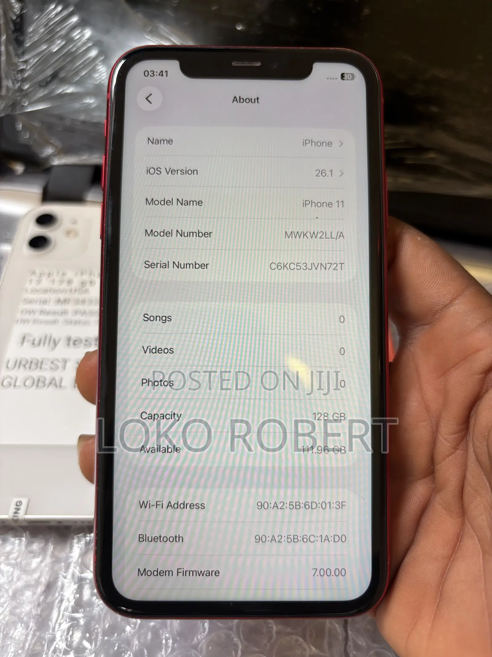 Apple iPhone 11 128 GB Red