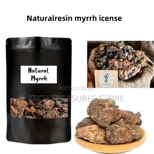 Natural Myrrh Incense Sticks - Plant-based Spices For Yoga, Meditation