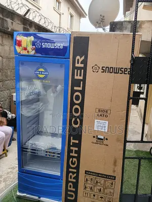 Snowsea 400l Upright Transparent Cooler for Drinks