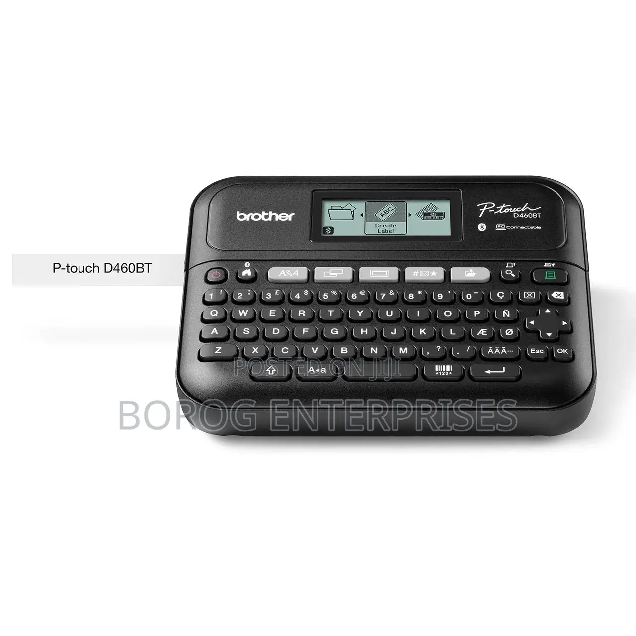 Brother Desktop Bluetooth and Pc Connectable Label Printer-Pt-D460bt