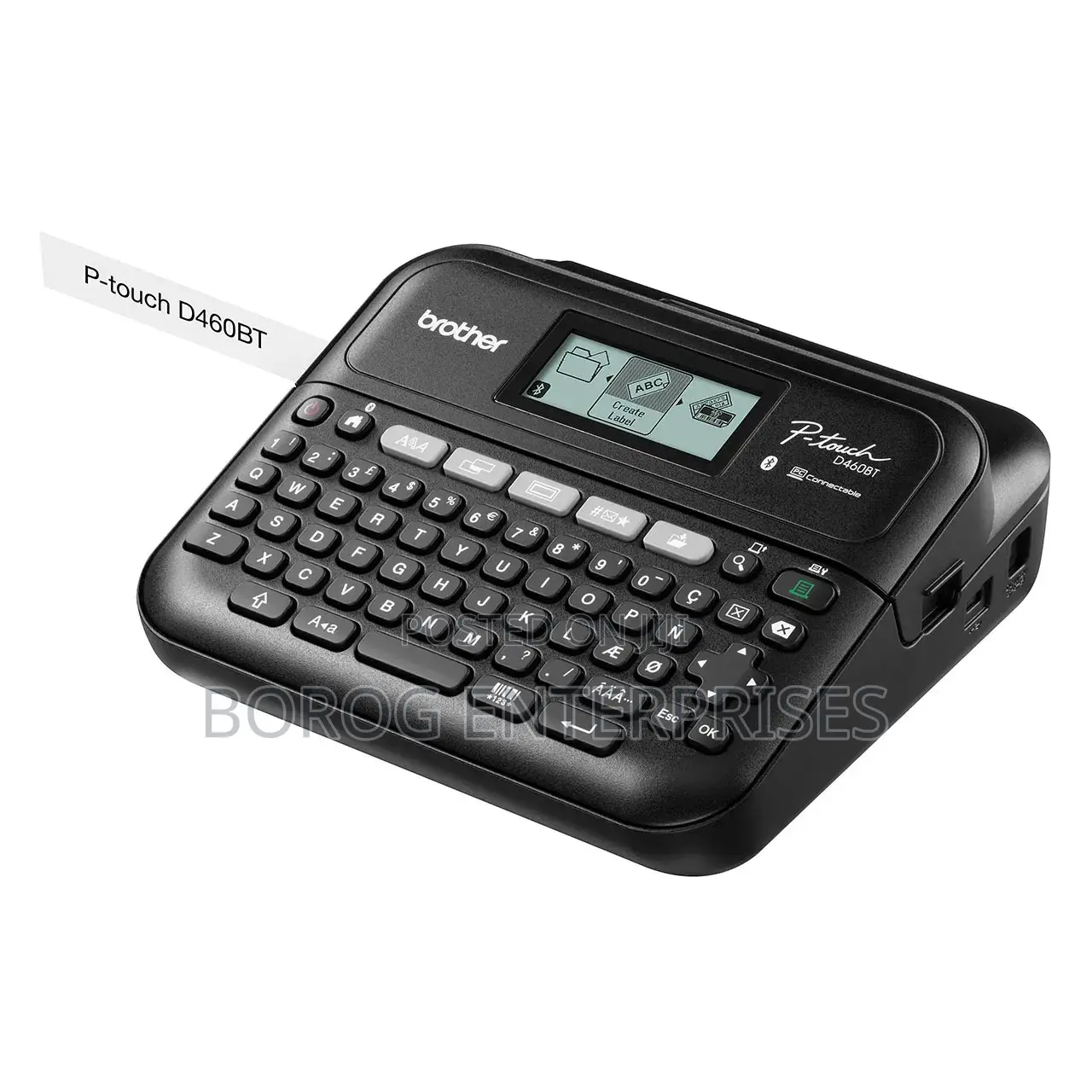 Brother Desktop Bluetooth and Pc Connectable Label Printer-Pt-D460bt