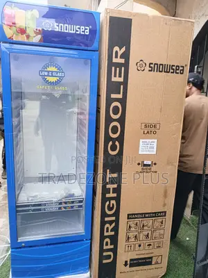 Snowsea 400l Storefront Upright Display Refrigerator