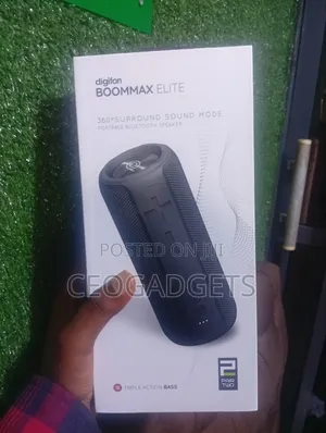 Digifon Dig-bme-portable Bluetooth Boom Max Elite 30w Speaker-black