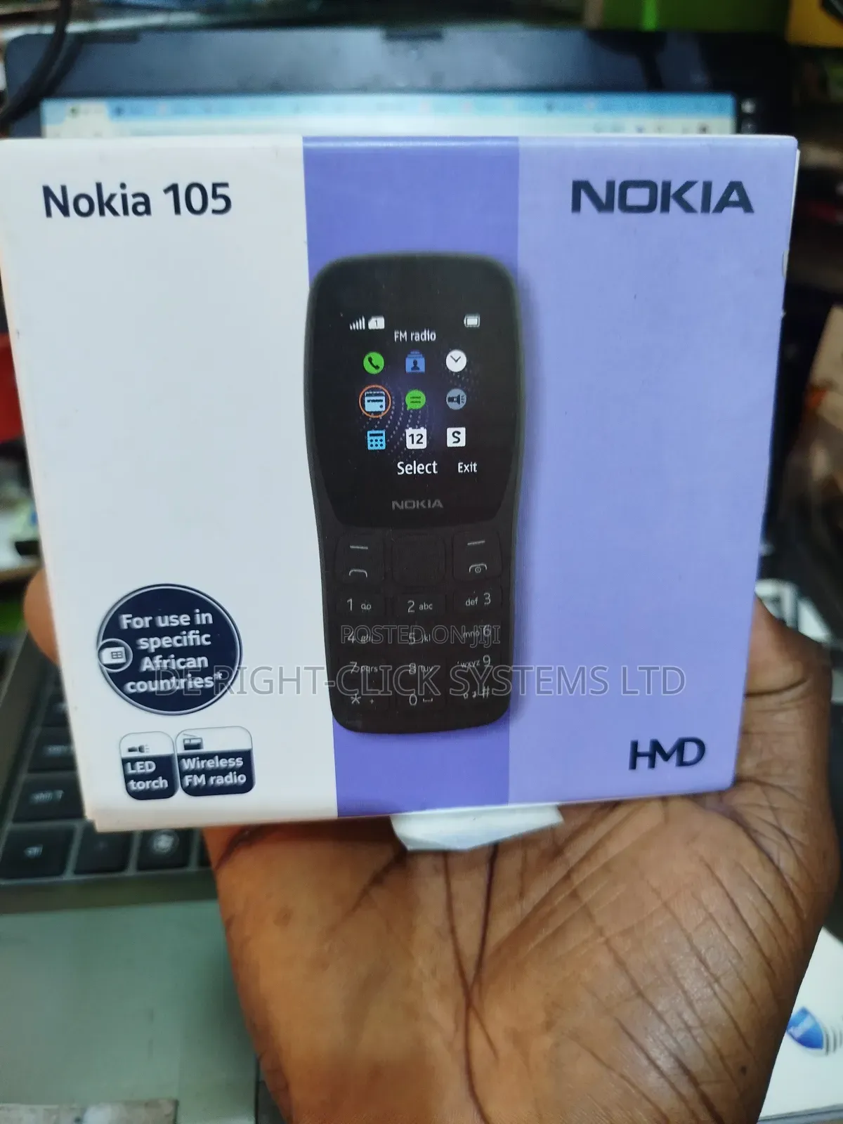 New Nokia 105 Black