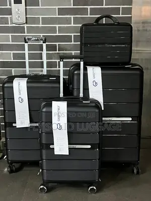 Set of 4 Goodpatner Rubber Luggage Cases