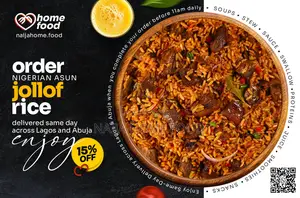 Order Bulk Asun Jollof Rice From Naija Home Food Across Lagos Abuja