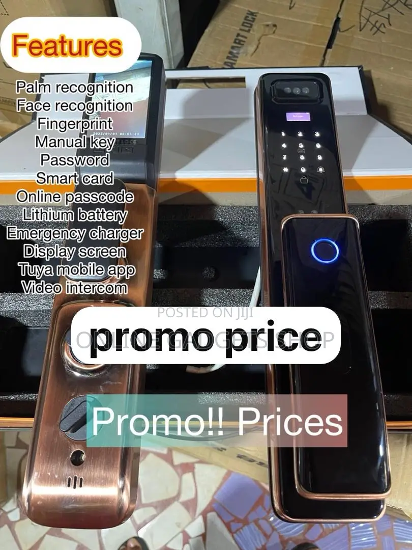 Premium Smart Door Locks – Multiple Unlock Options