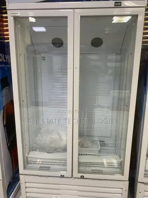 Polystar 363l Dual Glass Door Drink Chiller
