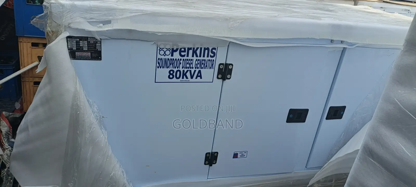 80kva Perkins Diesel Generator – Silent Operation