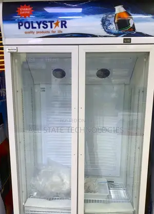 Polystar 363l Double Door Showroom Chiller