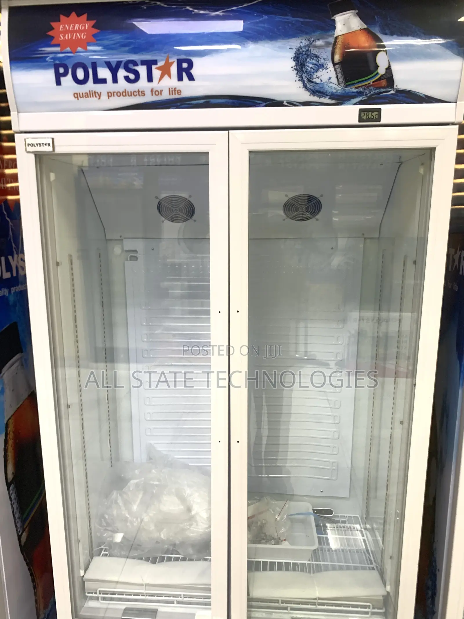 Polystar 363l Showcase Fridge for Restaurants