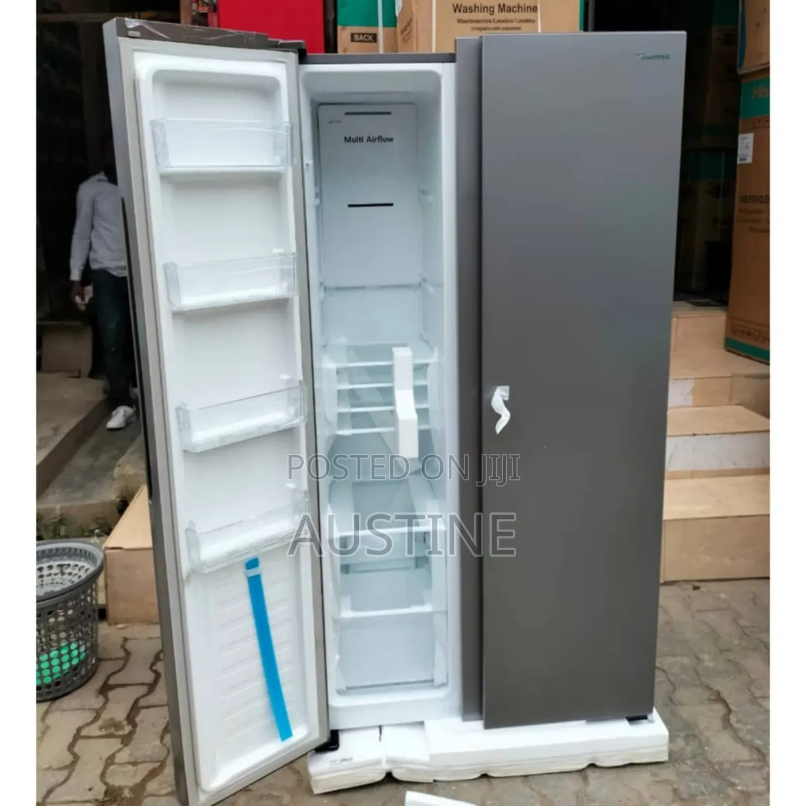 Brand New Hisense Side-Side 514l Refrigerator>>External Compressor>>