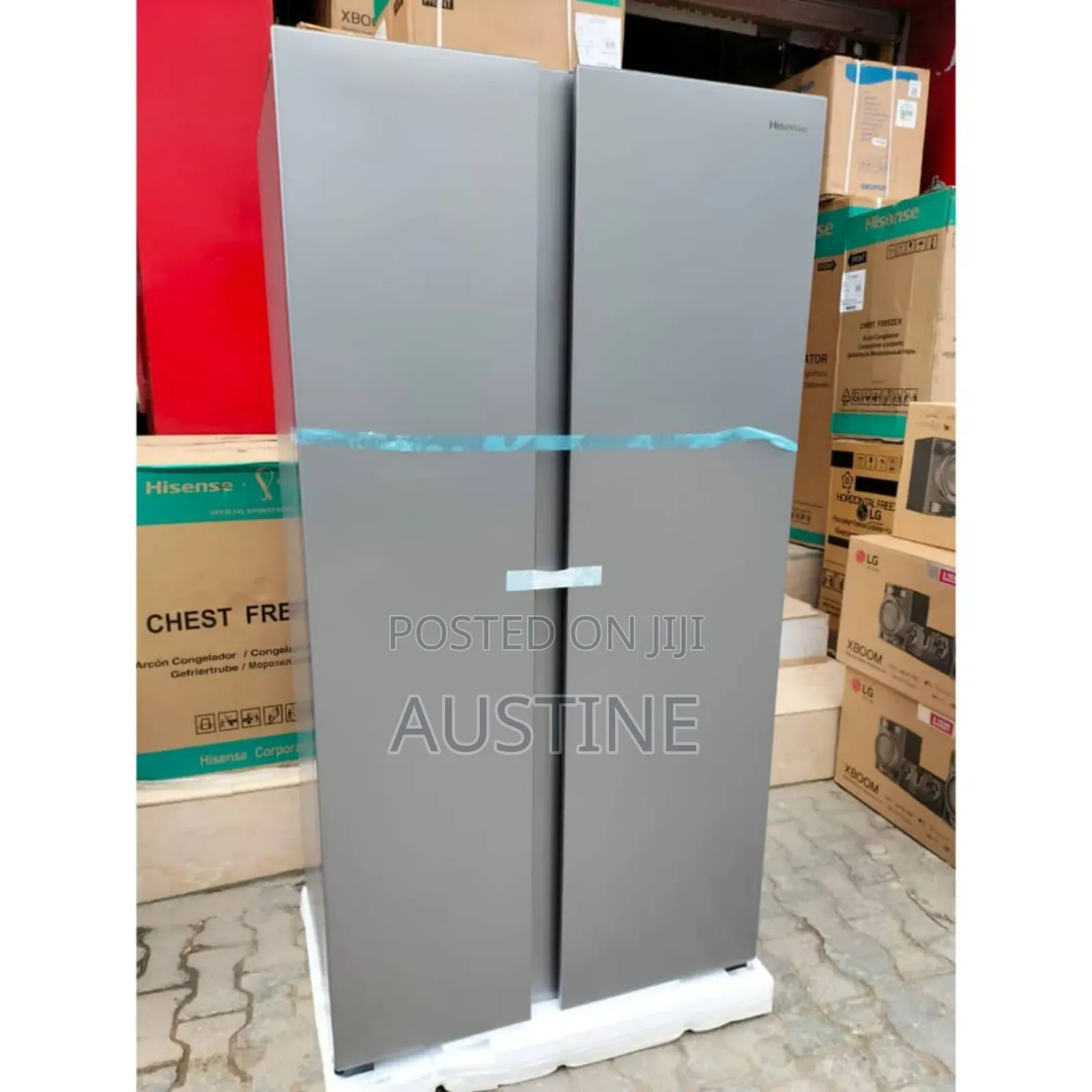 Brand New Hisense Side-Side 514l Refrigerator>>External Compressor>>