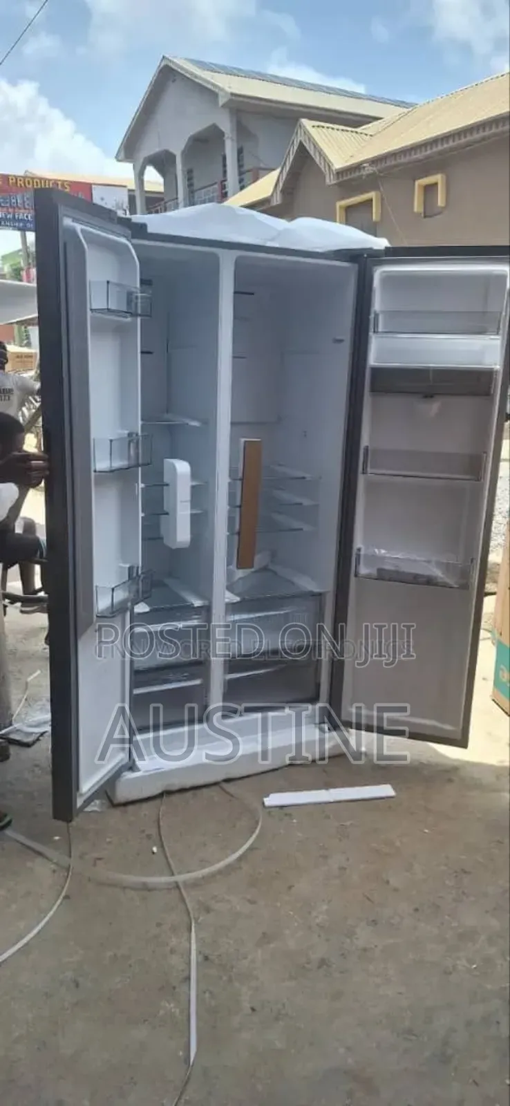 Brand New Hisense Side-Side 514l Refrigerator>>External Compressor>>