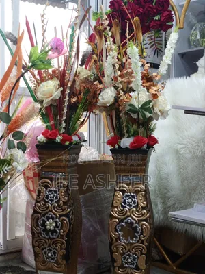 Royal Premium Ceramic Double Flower Vase