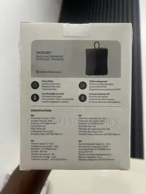 Havit Sk832bt Bass Waterproof Ipx6 Bluetooth Speaker | Goddafi Stores