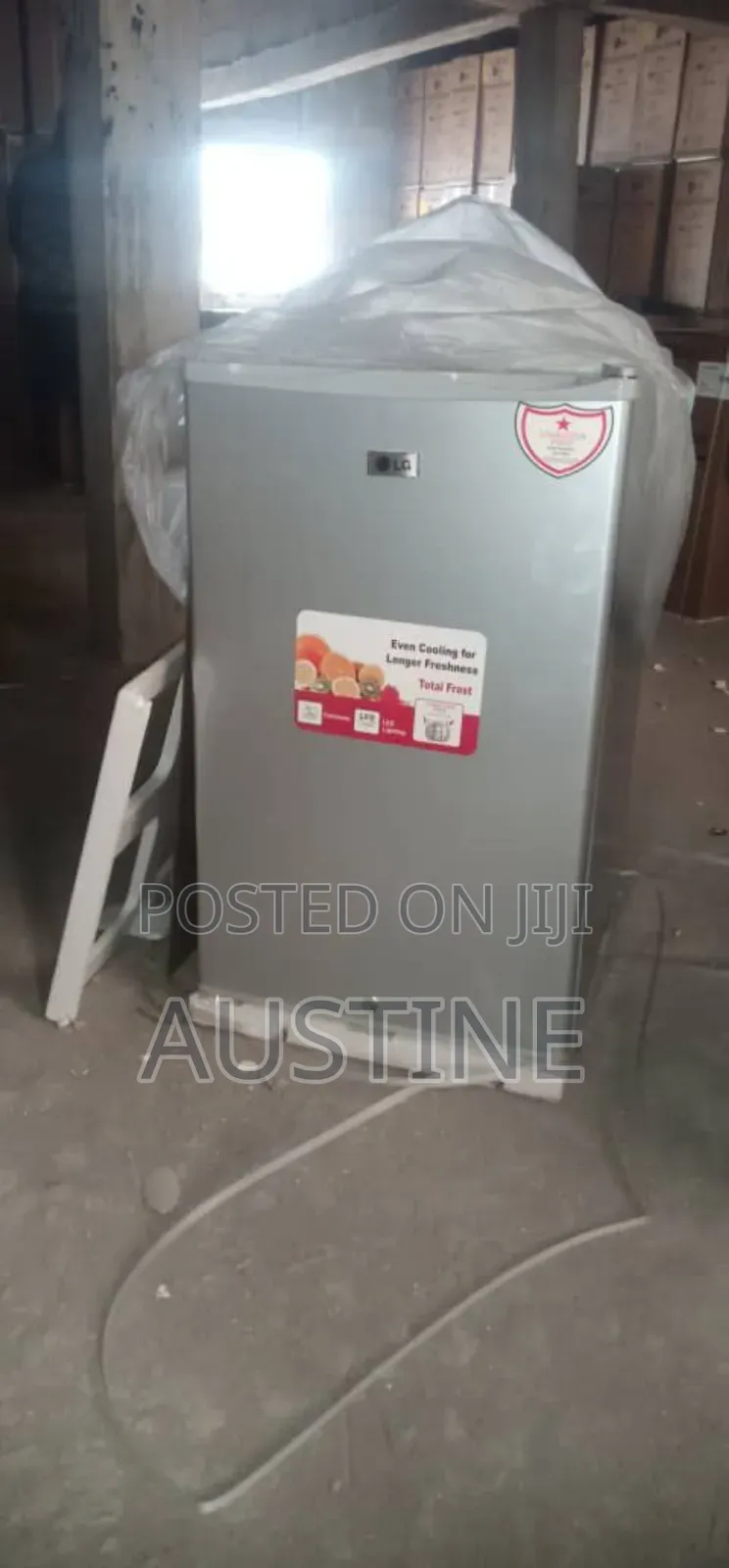 Brand New Lg Table Top Upright Freezer>Silver Colo>External Compressor