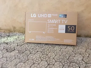 Lg 50" Smart Uhd Tv With Wifi, Bluetooth Apps