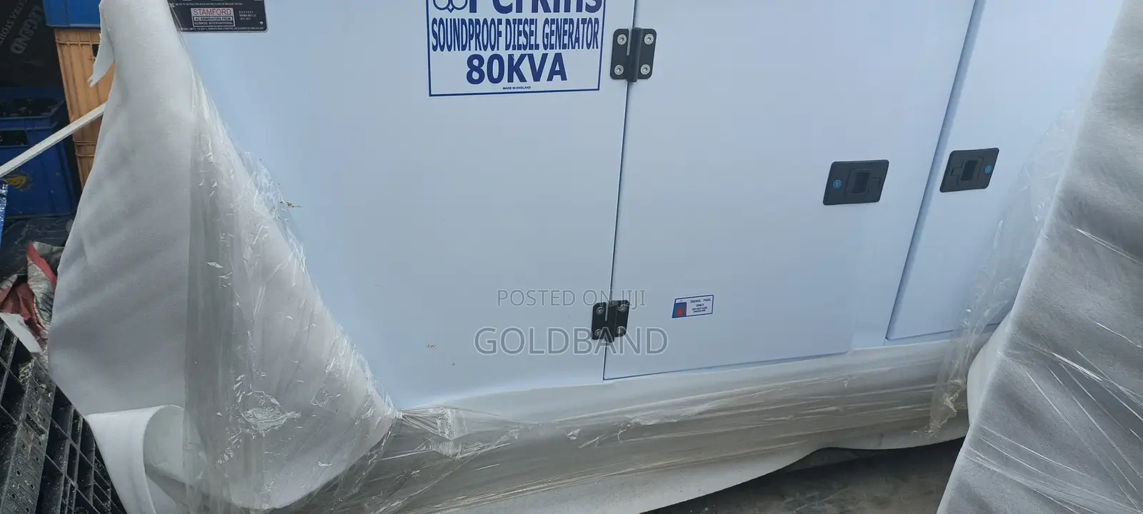 Perkins 80kva Soundproof Generator – Automatic Start