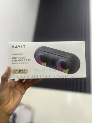 Havit Sk875bt Outdoor Strong Bass Ipx7 Speaker | Goddafi Stores