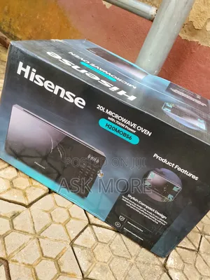Hisense 20l Sleek Black Digital Microwave Oven