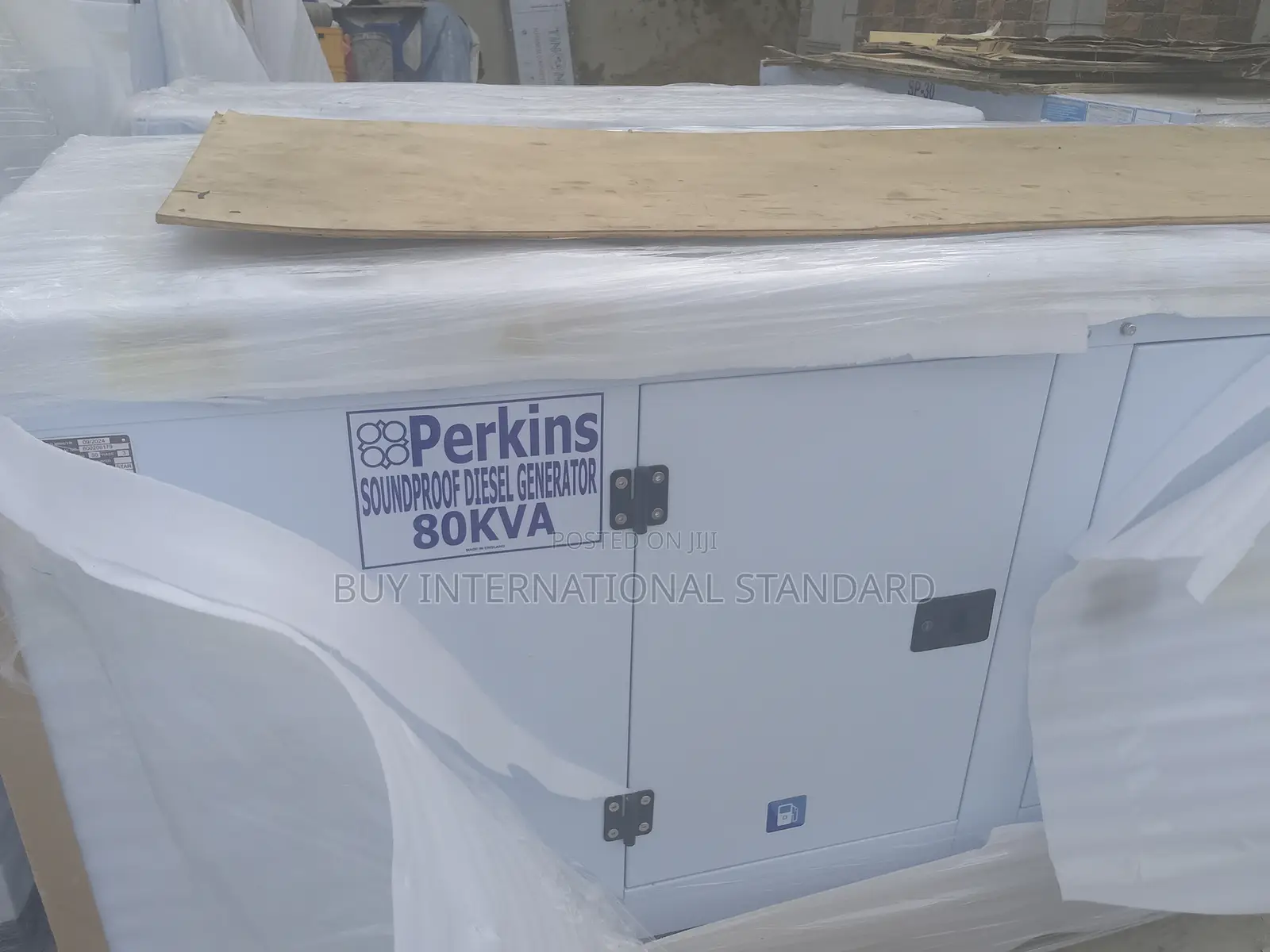 Perkins 80kva Silent Soundproof Generator – Excellent Condition