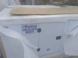 Perkins 80kva Silent Soundproof Generator – Excellent Condition