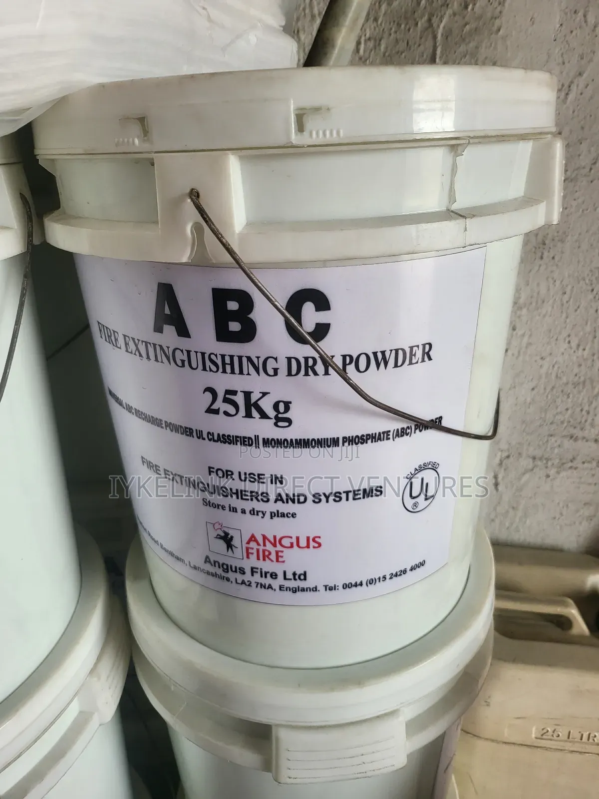 Angus Fire Abc Fire Extinguishing Dry Powder.