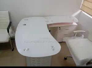 1.4 Meter Tempered Glass Top White Table With Extension